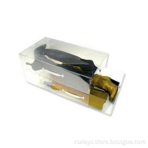 CMYK / PMS Plastic Packaging Boxes , Environmental pp Shoe
